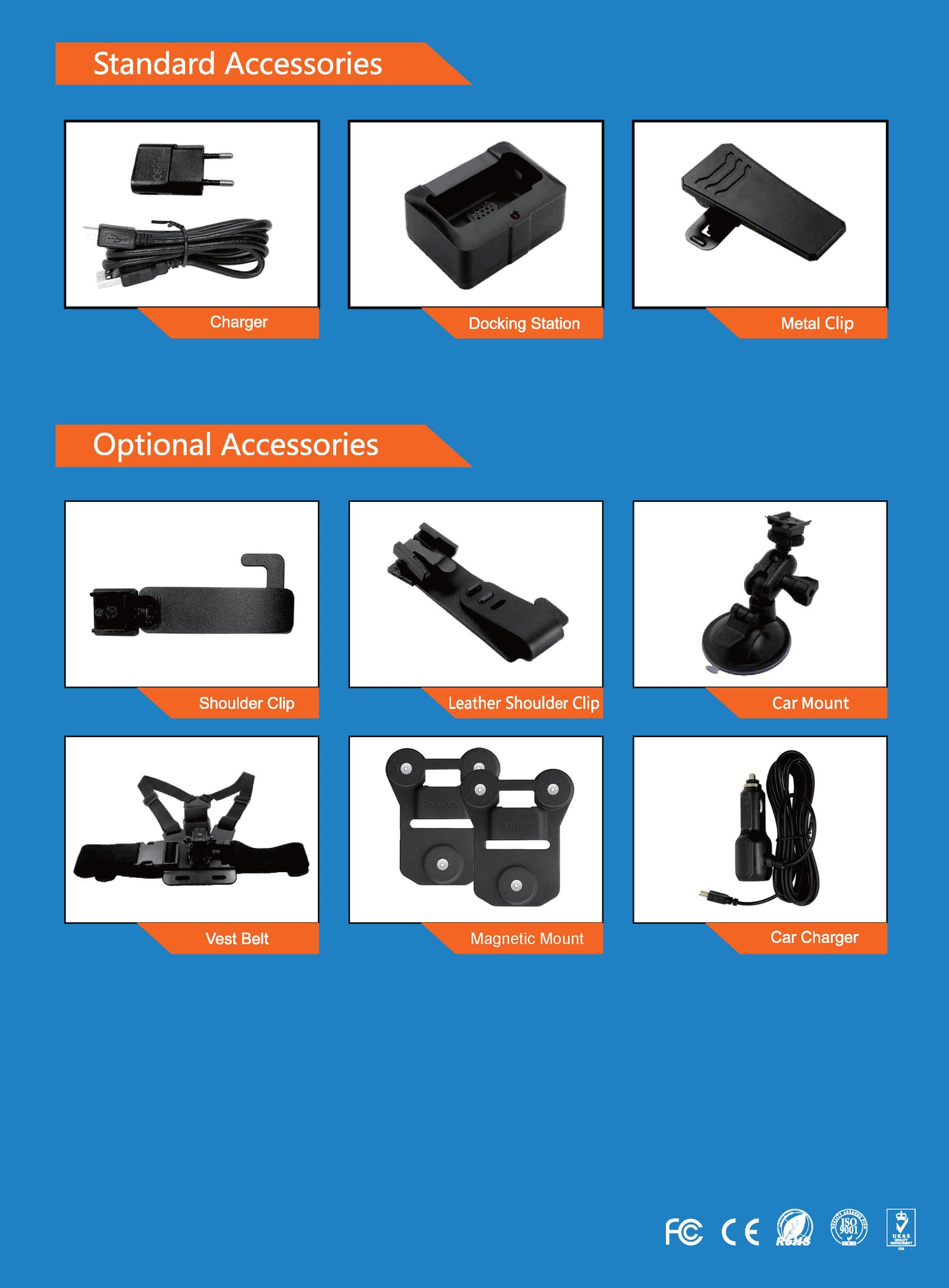 Body Worn Camera i826 PRO