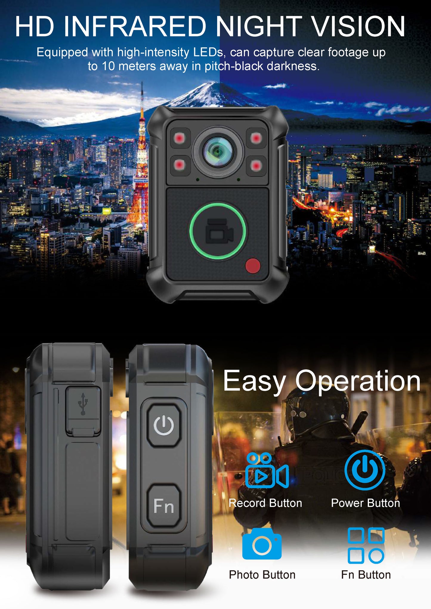 Body Worn Camera S1