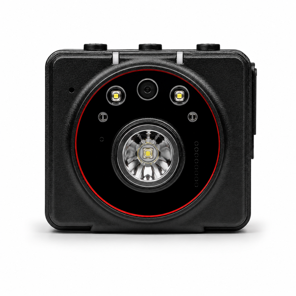 T41 4G Wearable Body Camera with LED Work Light, GPS & 1512P Video