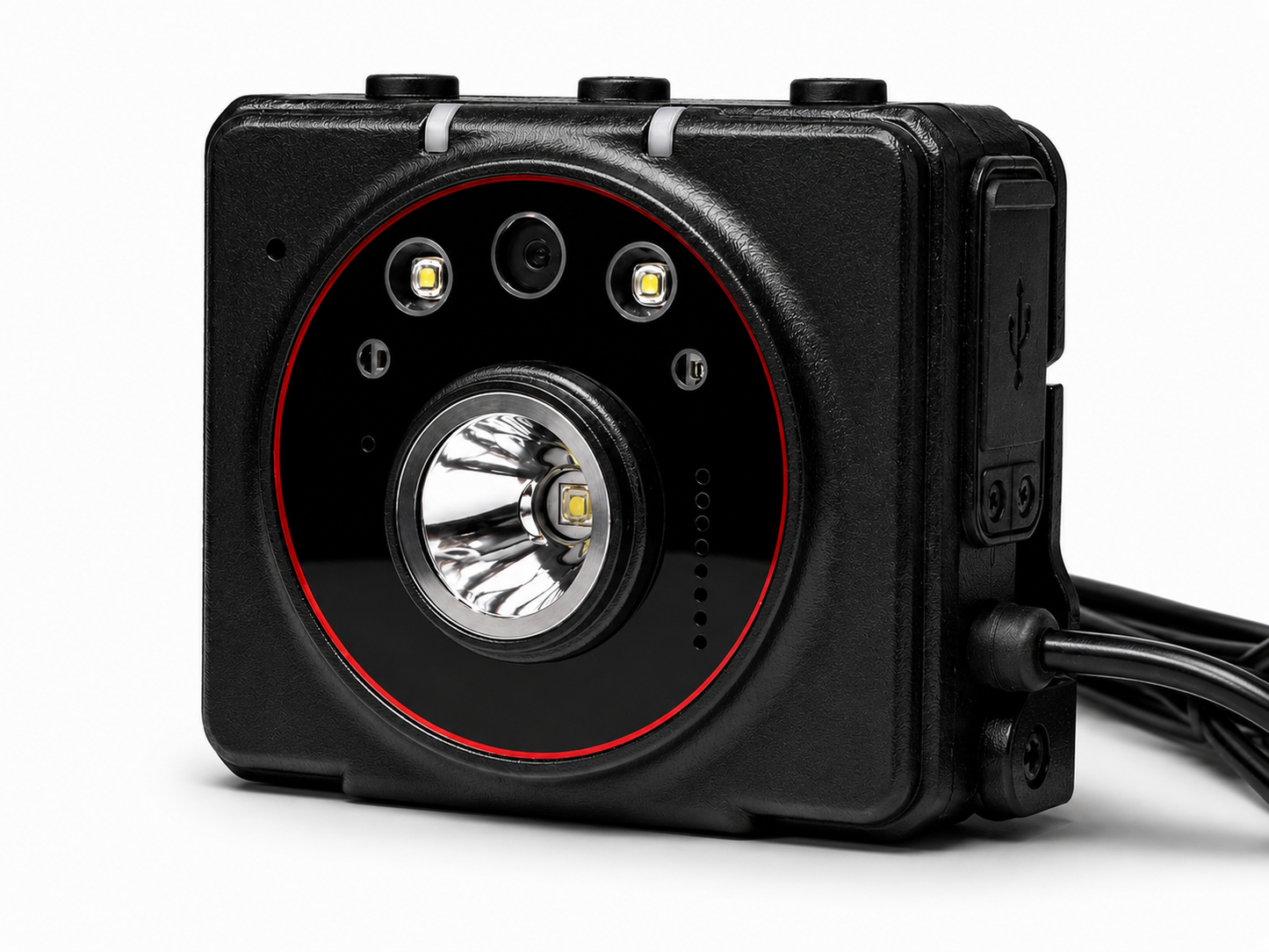 T41 4G Body-Worn Camera with GPS & LED Headlamp