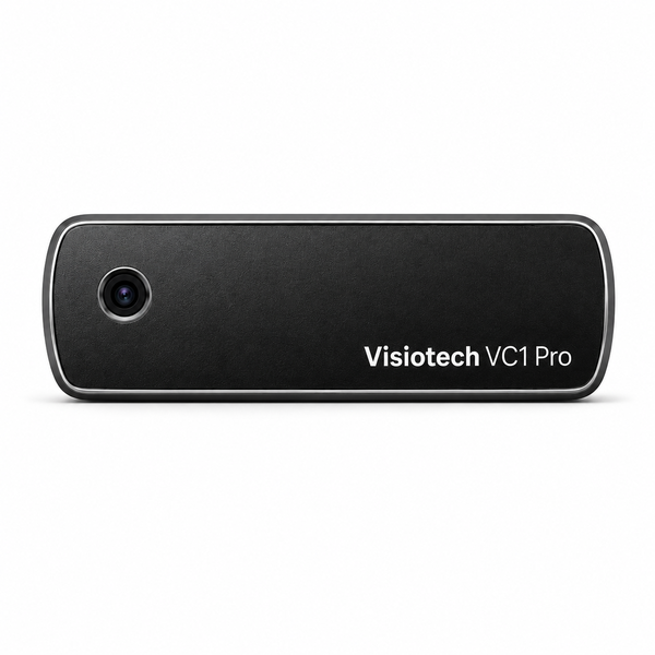 VC1 Pro body-worn badge camera front view for discreet staff security